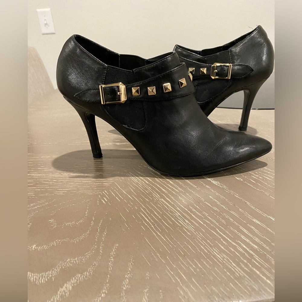 Guess Gold Stud Booties